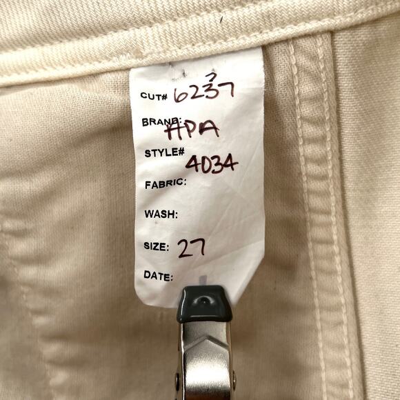 APIECE APART Meridian Jean Womens 27 Ecru High Rise Barrel Balloon Baggie NEW - Picture 9 of 16